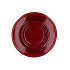 CERAMIC WINE RED SHINY POT ORCHID 15X15CM