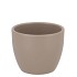 CERAMIC TAUPE MATT POT 7X6CM