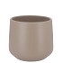 CERAMIC TAUPE MATT POT BERLIN 13X11,5CM