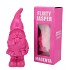 GNOME FLIRTY JASPER FUCHSIA W SOUND 11X10X27CM