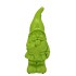 GNOME FLIRTY JASPER GREEN W SOUND 11X10X27CM