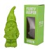 GNOME FLIRTY JASPER GREEN W SOUND 11X10X27CM