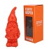 GNOME FLIRTY JASPER ORANGE W SOUND 11X10X27CM
