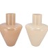 BEAU BROWN ARROW VASE ASS 22X22X30CM
