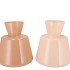 BEAU SAND CONE NECK VASE ASS 25X23CM