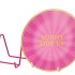 TILE RACK TROPICAL PINK METAL ASS 12X8X8CM