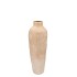 FLORENCE ANTIQUE GOLD WHITE VASE LONG 12X12X35CM