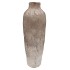 FLORENCE ANTIQUE BRONZE WHITE VASE LONG 25X25X86CM