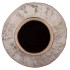 FLORENCE ANTIQUE BRONZE WHITE VASE LONG 25X25X86CM