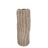 PORTO ANTIQUE GREY VASE TUBE STRUCTURE 15X15X38CM