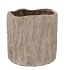 PORTO ANTIQUE GREY POT STRUCTURE 20X20X20CM