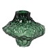 FILOU GREEN VASE STRUCTURE 19X16CM NM