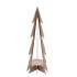 RUSTY SAND TREE WITH CANDLE HOLDER 20X19X45CM