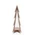 RUSTY SAND TREE WITH CANDLE HOLDER 17X16X35CM