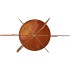 RUSTY RUST ANGEL WITH CANDLE HOLDER 18X12X42CM