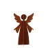 RUSTY RUST ANGEL DECO 10X5X16CM
