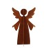 RUSTY RUST ANGEL DECO 17X8X28CM