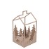 RUSTY SAND XMAS HOUSE DECO 10X10X20CM
