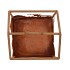 RUSTY RUST XMAS HOUSE DECO 12X12X34CM