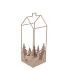 RUSTY SAND XMAS HOUSE DECO 12X12X34CM