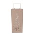 RUSTY SAND XMAS CANDLE HOLDER 18X18X40CM