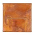 RUSTY RUST XMAS CANDLE HOLDER 18X18X40CM