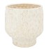 MAYSA OFFWHITE POT 28X28X28CM NM