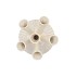 MAYSA OFFWHITE VASE TUBES 13X13X19CM NM