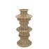 MAYSA GREEN VASE TOWER 13X13X30CM NM
