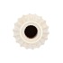 MAYSA OFFWHITE VASE VIVO 8X8X17CM
