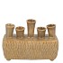 MAYSA GREEN VASE RECTANGLE 20X9X16CM
