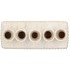 MAYSA OFFWHITE VASE RECTANGLE 20X9X16CM
