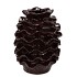 GINA BURGUNDY VASE 22X22X30CM