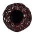 GINA BURGUNDY VASE 22X22X30CM