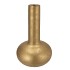 DANA GOLD VASE LONG NECK 31X31X51CM