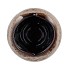 DANA BROWN CAT EYE VASE 19X19X30CM