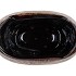 DANA BROWN CAT EYE VASE 26X18X27CM
