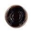 DANA BROWN CAT EYE POT 21X21X18CM