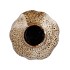 DANA BROWN CAT EYE VASE BUBBLE 25X25X30CM