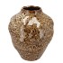 DANA BROWN CAT EYE VASE BUBBLE 30X30X35CM