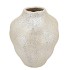 DANA WHITE PEARL MOONFACE VASE BUBBLE 30X30X35CM