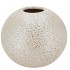 DANA WHITE  PEARL MOONFACE VASE 30X30X35CM
