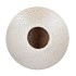 DANA WHITE  PEARL MOONFACE VASE 30X30X35CM