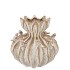 BIRD VASE WHITE SAND STRUCTURE 20X20X17CM