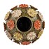 RIVA WILD GREEN VASE BOL FLOWER 33X33X35CM