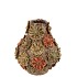 RIVA WILD BROWN VASE FLOWER ALLOVER 15X15X16CM