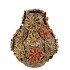 RIVA WILD BROWN VASE FLOWER ALLOVER 26X26X28CM