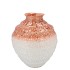 QUINTY RUST VASE TIE-DYE 26X26X26CM