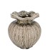 LOUI GREEN VASE ACTIVE GLAZE 15X15X16CM