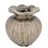 LOUI GREEN VASE ACTIVE GLAZE 23X23X23CM